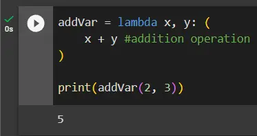 multiline lambda