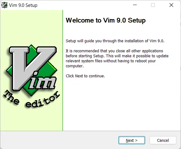 vim - vim setup을 사용하여 Linux 터미널에서 파일 열기 및 편집