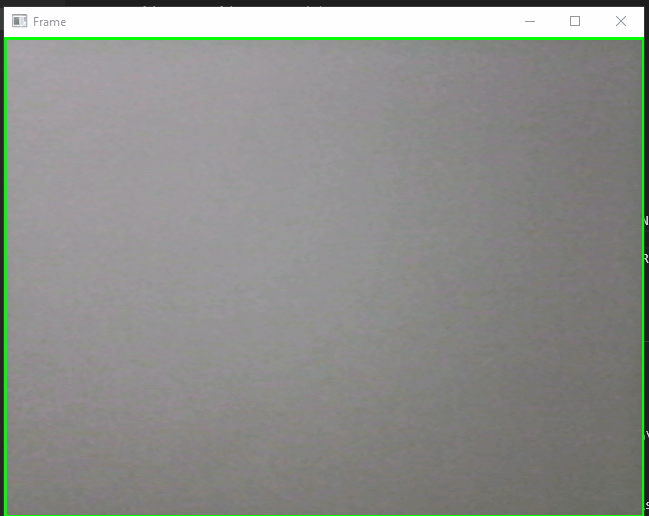 OpenCV Motion Detection
