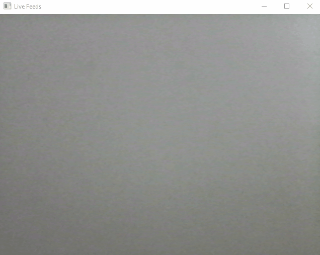 OpenCV Webcam