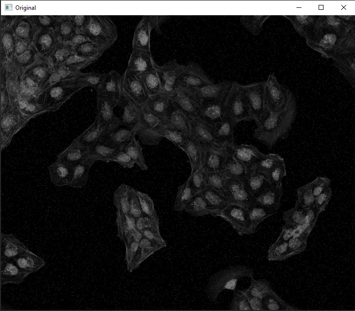 opencv median filter output 1