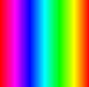 python color spectrum with the pil library