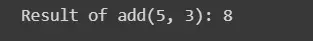 python call function from a string - output 3