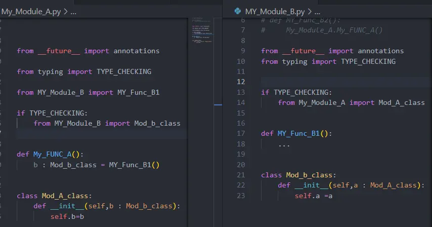 python 순환 가져오기 - 예 4