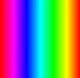 pil ライブラリを使用した Python カラースペクトル