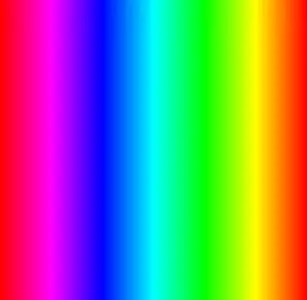 python color spectrum with the pil library