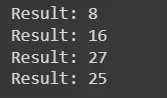 python pool map multiple arguments - output 4