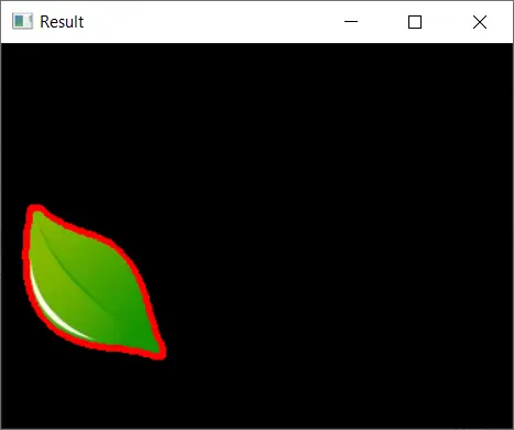 Image segmentation using color detection