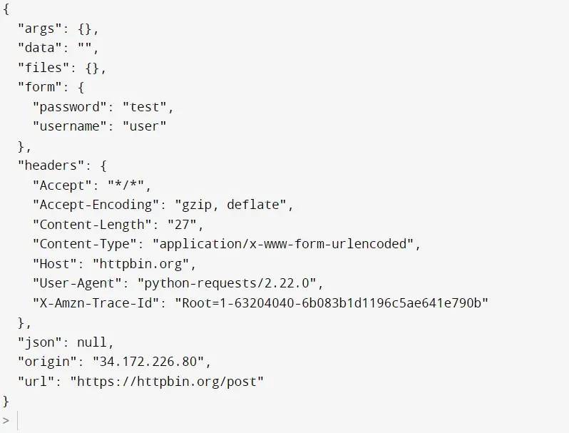 要求モジュールを使用して Python でフォーム データを投稿する - 画像 1 を要求する