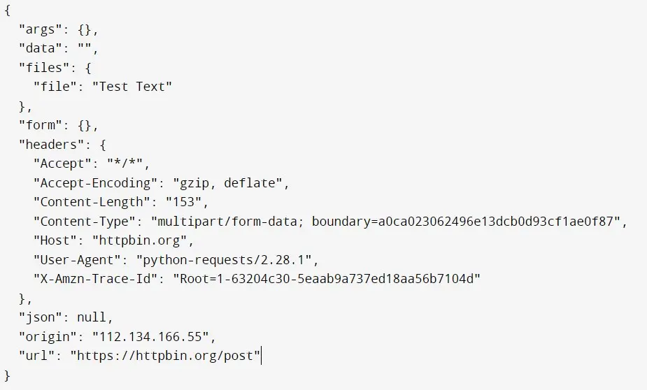 python에서 양식 데이터를 게시하기 위해 요청 모듈 사용 - 요청 이미지 2