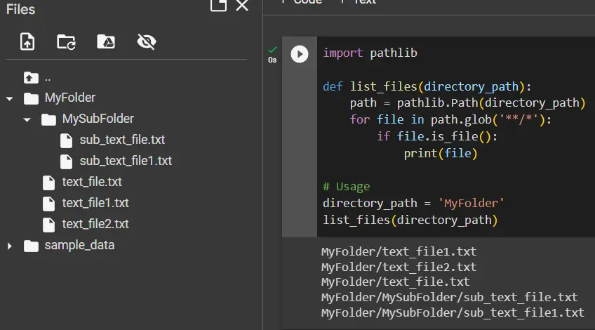 using pathlib.path method