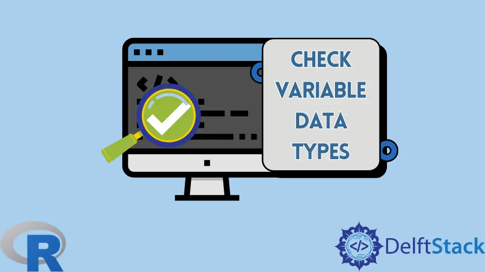 Überprüfen die variablen Datentypen in R