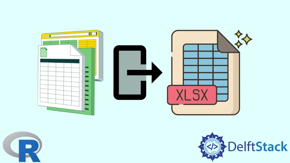 將資料框從 R 匯出到 Microsoft Excel