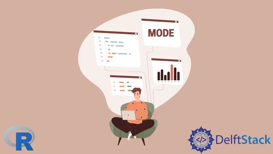 Modus eines Vektors in R . finden