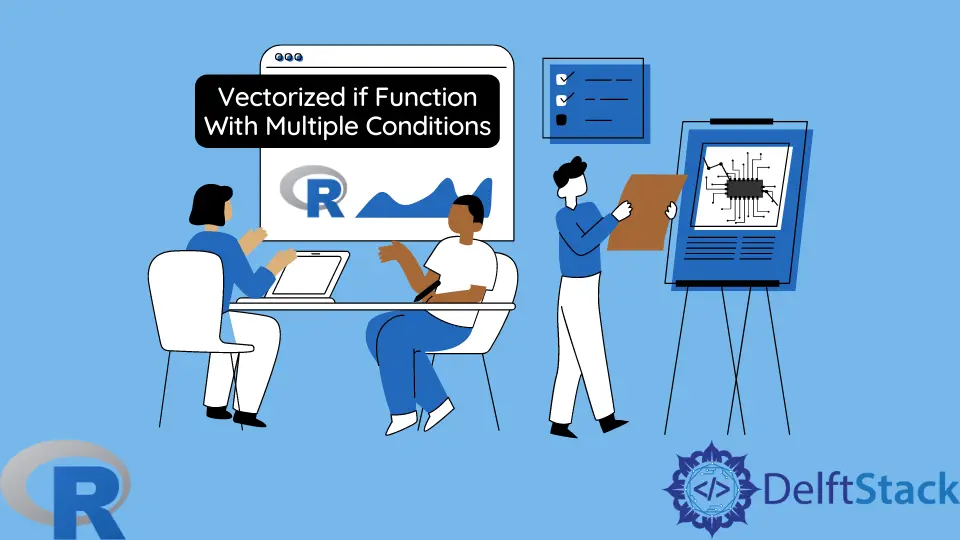 How to Use Vectorized if Function With Multiple Conditions in R