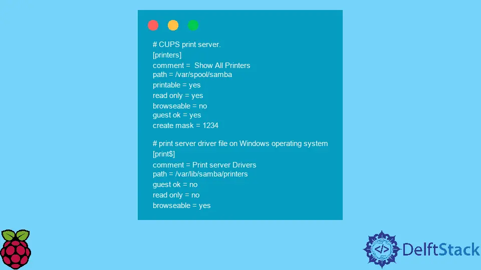 Druckserver auf dem Raspberry Pi