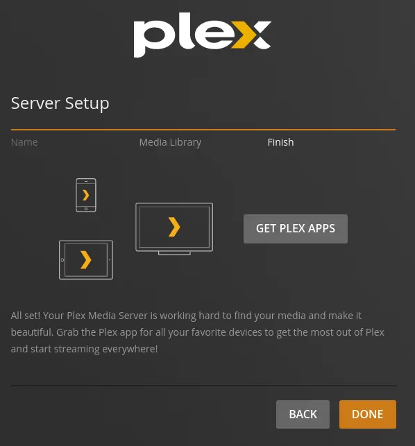plex アプリ