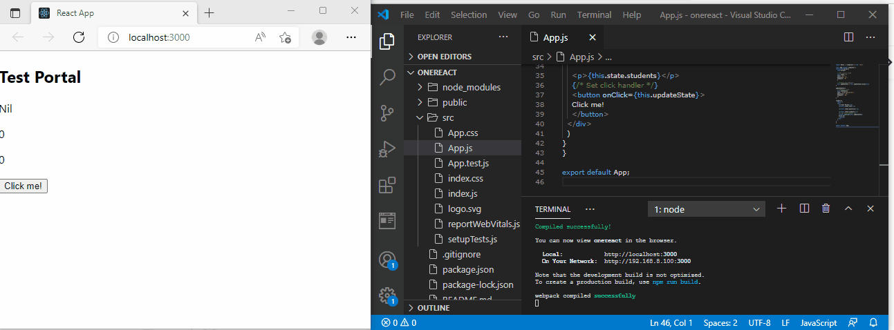 React Mettre à jour plusieurs attributs