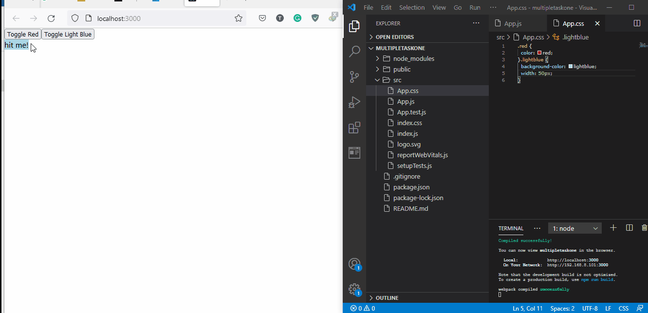 Agregue varios nombres de clase al componente React | Delft Stack