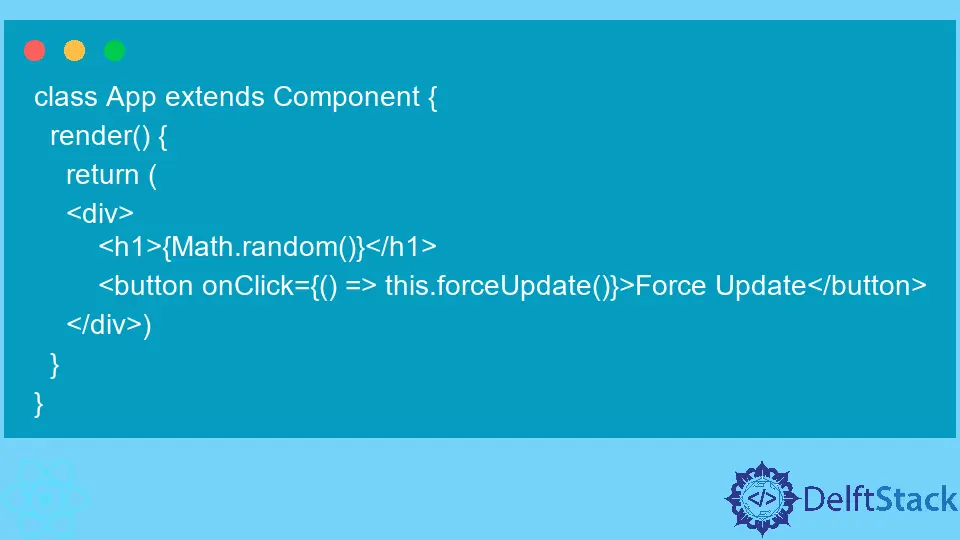 How to Force React Components to Rerender