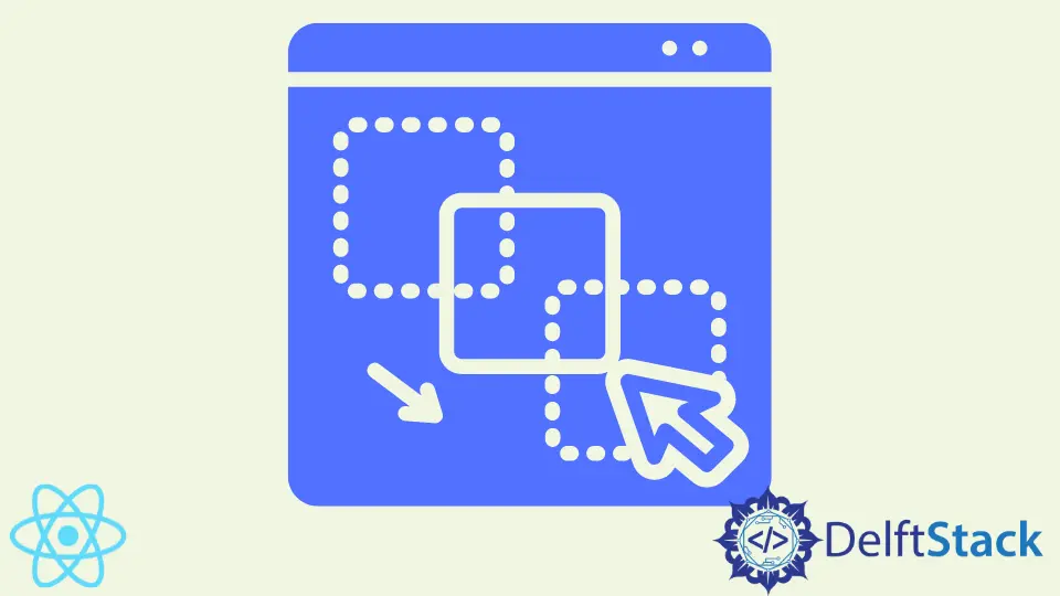 Machen Sie React Component/Div ziehbar