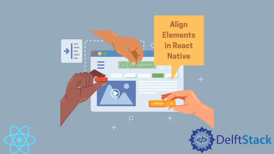 Alinear elementos en React Native