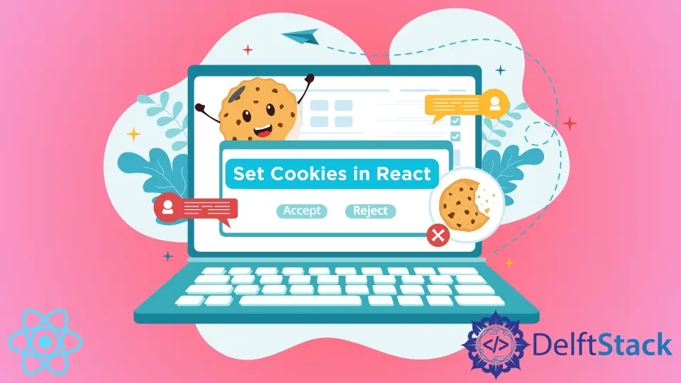 Setze Cookies in React