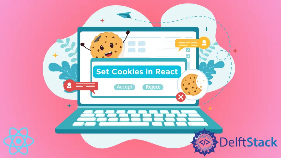 React で Cookie を設定する