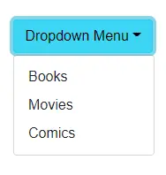 geöffnetes Bootstrap-Dropdown aus Liste in React