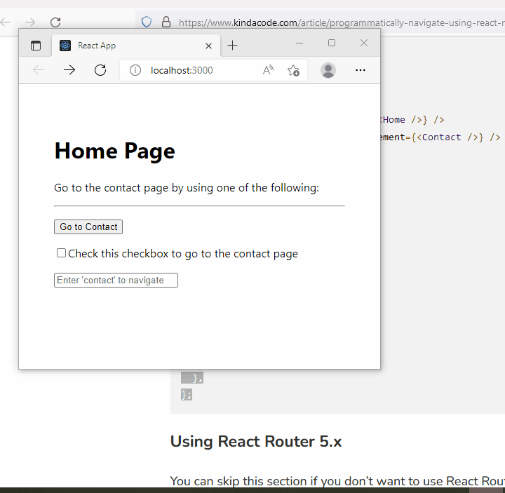 React Button onClick to Redirect Page | Delft Stack