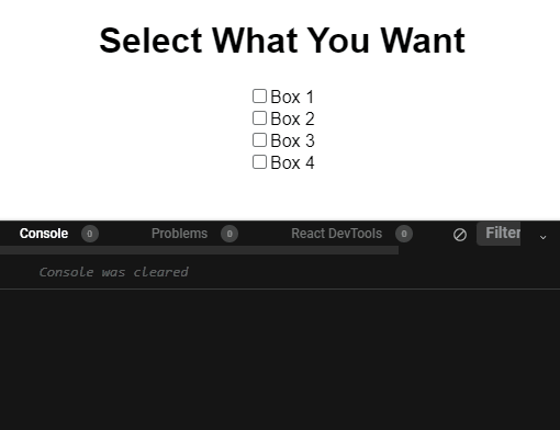 Check Box onChange in React | Delft Stack