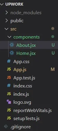 create react app and add components