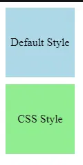react style hover effects using style css
