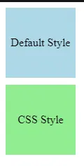 スタイル css を使用してスタイルホバー効果