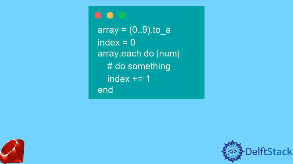 Difference Between Each_with_index and each.with_index in Ruby