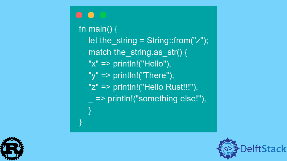Match a String Against String Literals