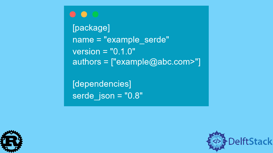 使用 Serde 序列化包含 Ndarray 欄位的結構