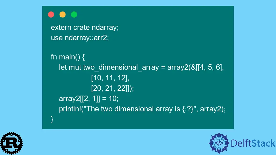 Konvertieren Sie ArrayD in Array2 in Rust