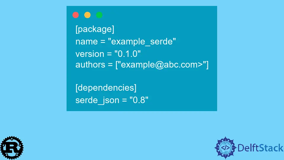 How to Use Serde to Serialize Structs Containing Ndarray Fields