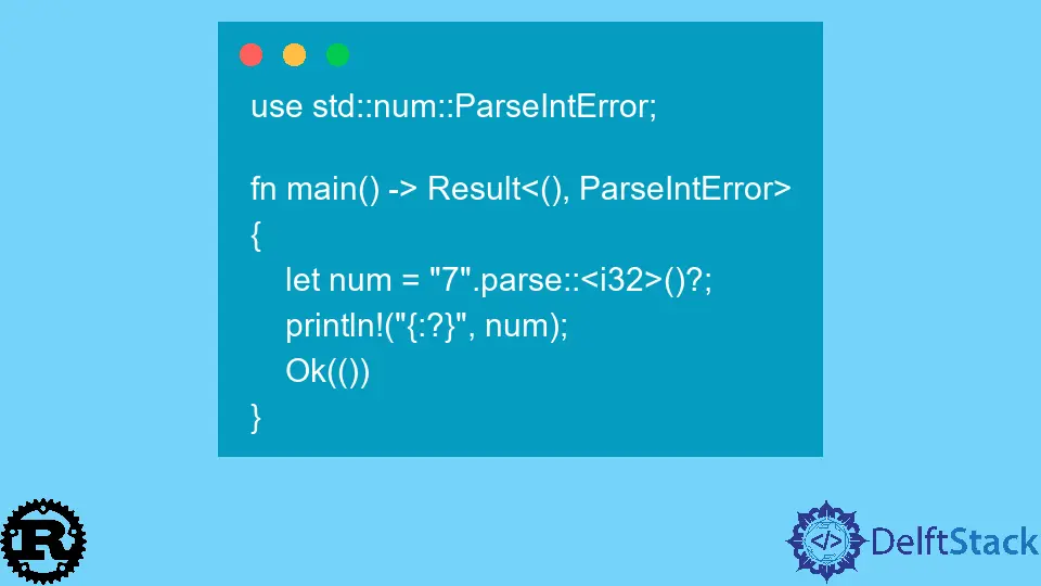 Operador de signo de interrogación en Rust