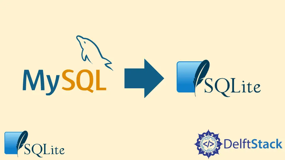 How to Convert MySQL to SQLite