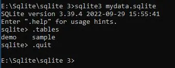 SQLite-Datei öffnen