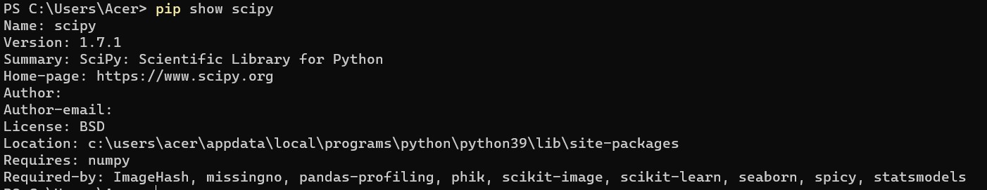 Check SciPy Version | Delft Stack