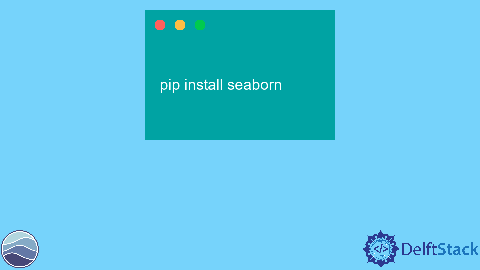 Python에서 Pip으로 Seaborn 설치