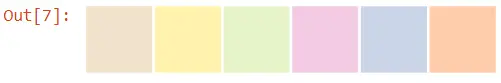 seaborn color palette - output 7