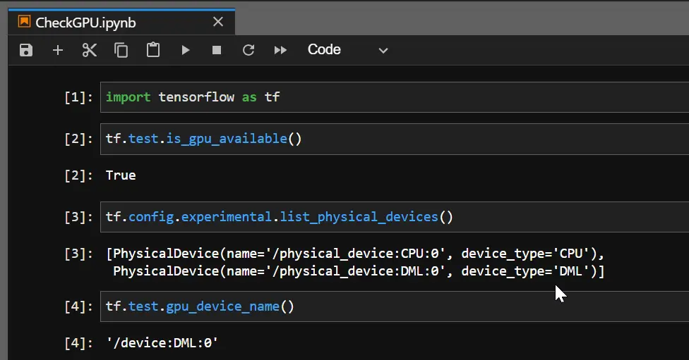 Überprüfen Sie, ob TensorFlow GPU verwendet