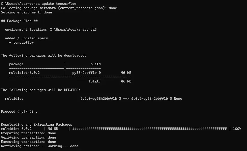 TensorFlow-Update