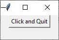 Tkinter ferme une fenêtre avec un bouton