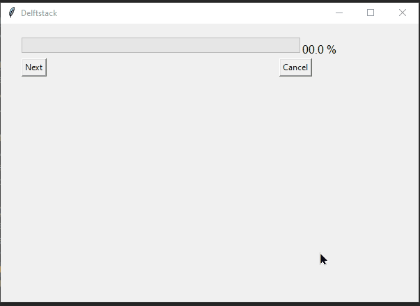 Tkinter Progress Bar | Delft Stack