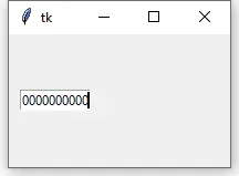 Tkinter Entry 文本输入框宽度选项
